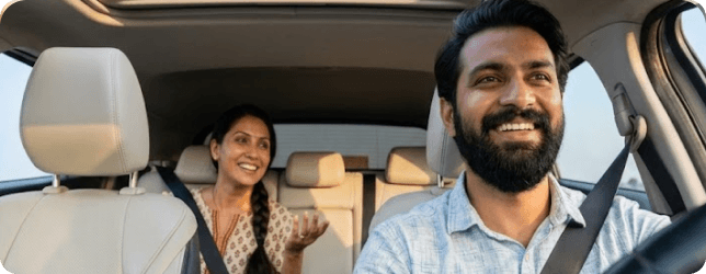 Professional cab driver in Tamil Nadu